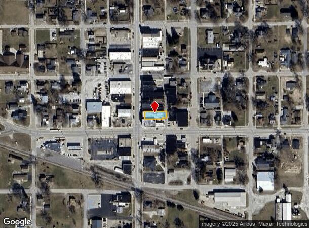  106 N Main St, Bourbon, IN Parcel Map