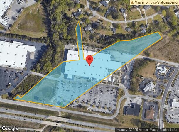  2301 David H Mcleod Blvd, Florence, SC Parcel Map