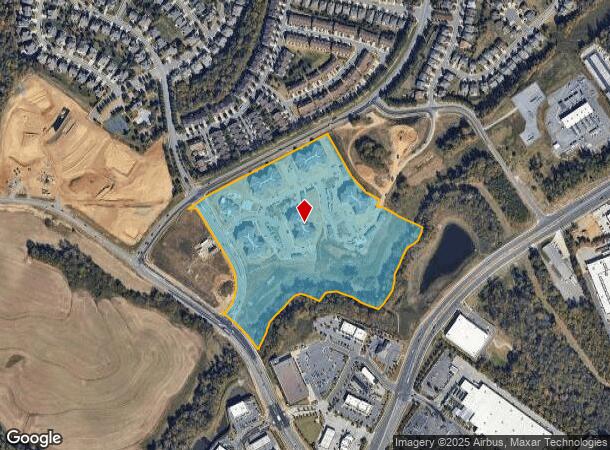  2525 Sycamore Farms Dr Nw, Concord, NC Parcel Map