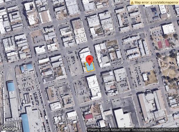  813 S Stanton St, El Paso, TX Parcel Map