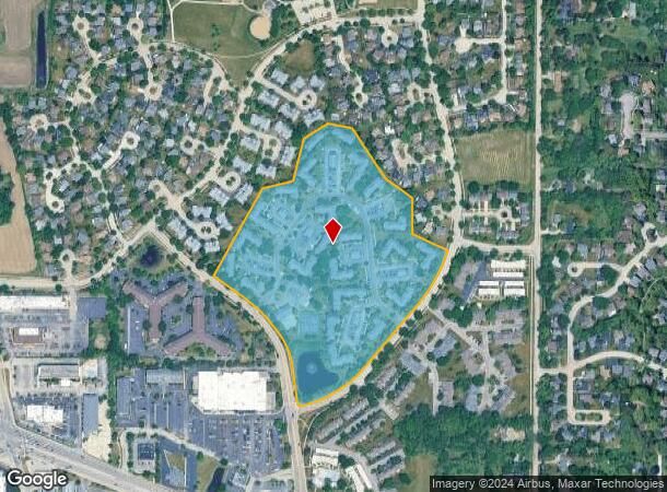  5389 Lezlie Ln, Gurnee, IL Parcel Map