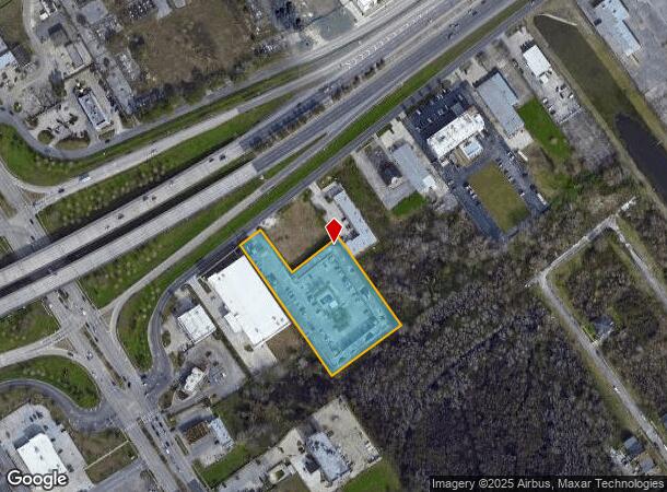  10022 I 10 Service Rd, New Orleans, LA Parcel Map