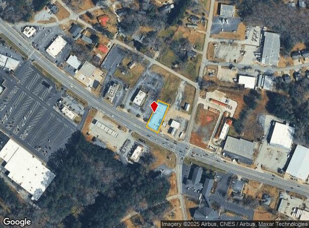  1631 Big A Rd, Toccoa, GA Parcel Map