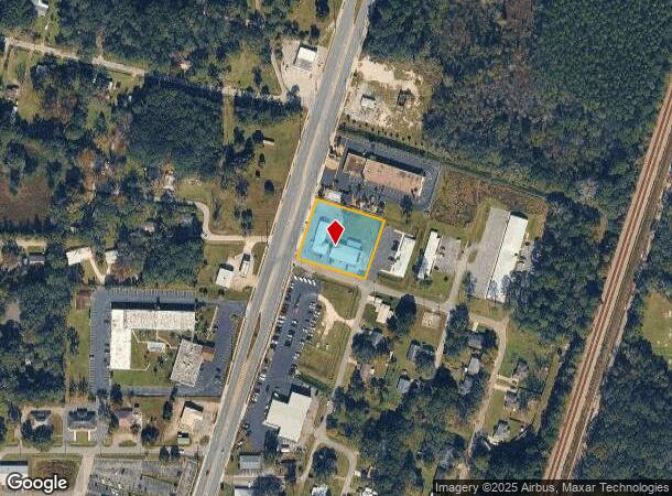  1250 Andrews Cir, Starke, FL Parcel Map