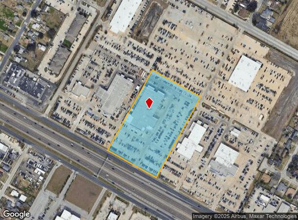 6672 S Padre Island Dr, Corpus Christi, TX Parcel Map