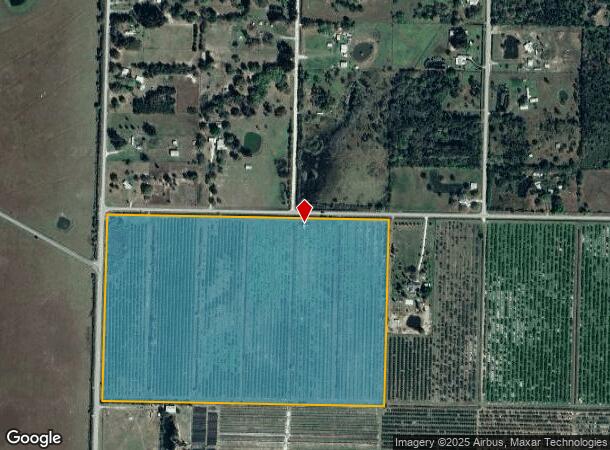 1901 Hicks Rd, Lorida, FL Parcel Map