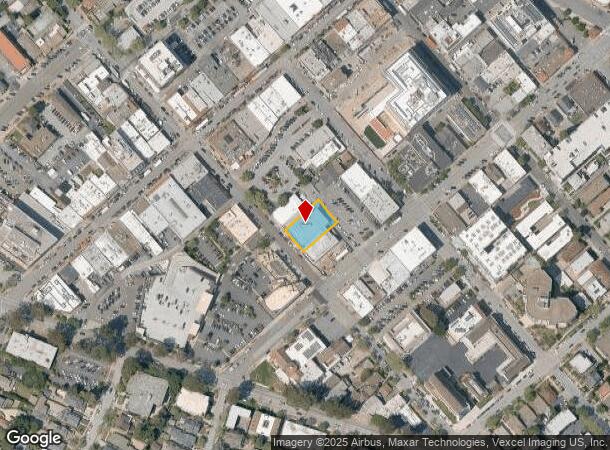220 Primrose Rd, Burlingame, CA Parcel Map