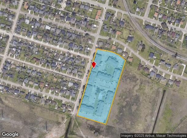  1010 Magnolia St, Freeport, TX Parcel Map