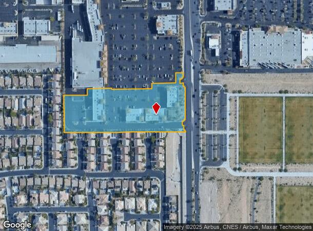  7425 S Durango Dr, Las Vegas, NV Parcel Map