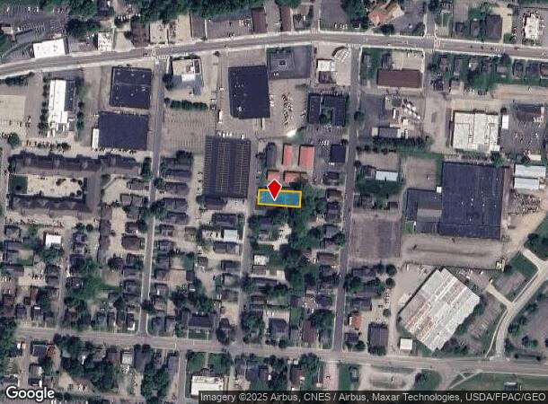 25 Hocking St, Athens, OH Parcel Map