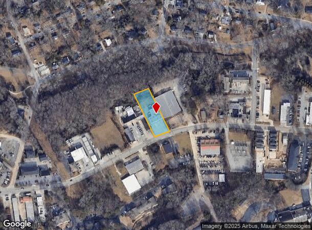  526 Oak St, Gainesville, GA Parcel Map