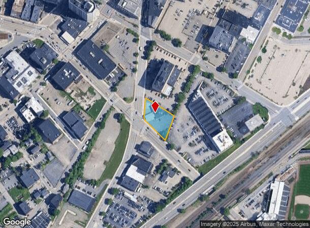  108 Southbridge St, Worcester, MA Parcel Map