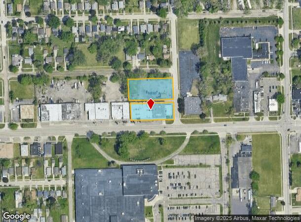  2357 E 9 Mile Rd, Warren, MI Parcel Map