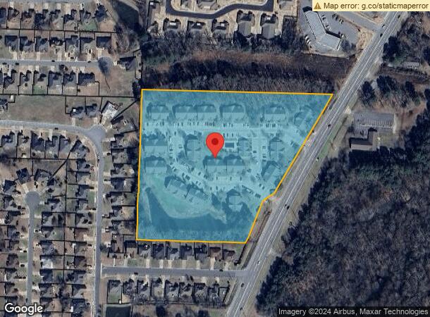  9400 Stagecoach Rd, Little Rock, AR Parcel Map