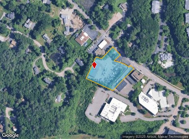  1486 Main St, Waltham, MA Parcel Map
