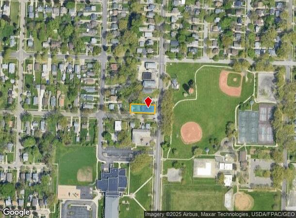  472 Brittain Rd, Akron, OH Parcel Map