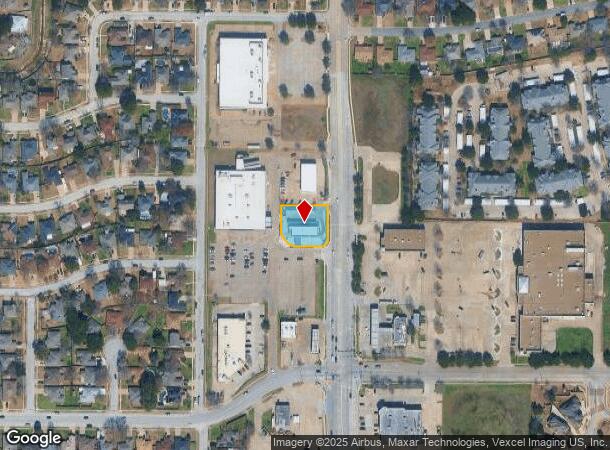  7205 Rufe Snow Dr, Fort Worth, TX Parcel Map