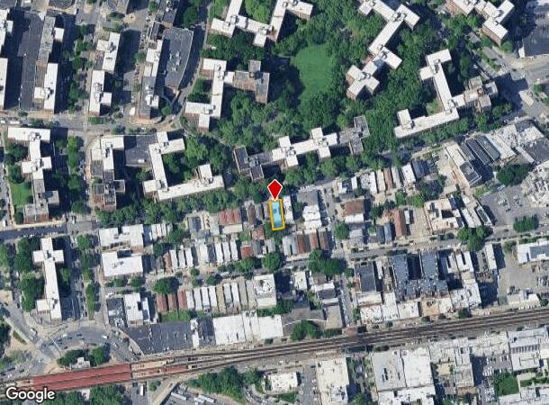  1956 Mcgraw Ave, Bronx, NY Parcel Map