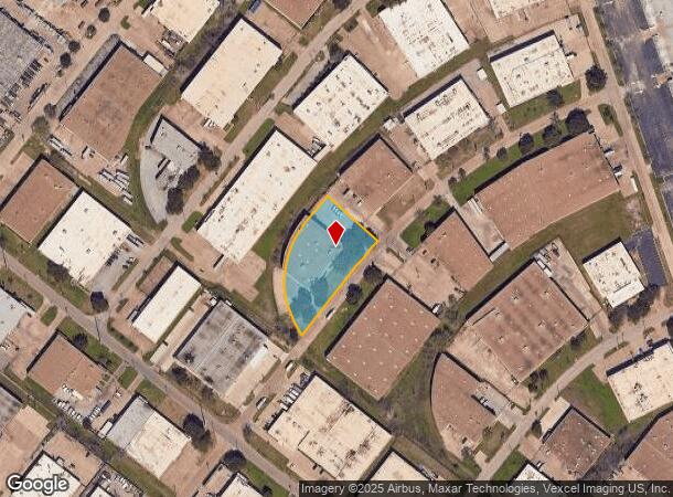  1221 Profit Dr, Dallas, TX Parcel Map