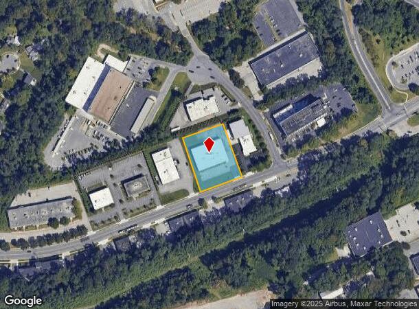  1040 Cromwell Bridge Rd, Towson, MD Parcel Map