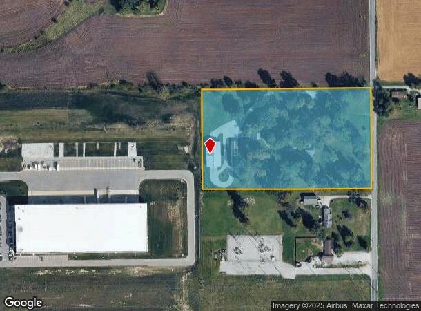 3450 N 400 W, Greenfield, IN Parcel Map