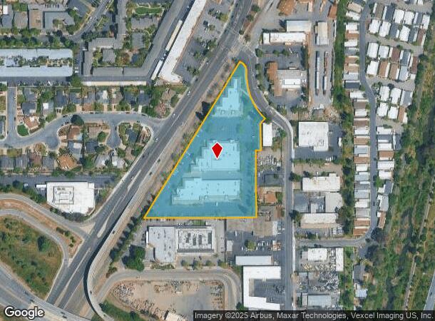743 Camden Ave, Campbell, CA Parcel Map