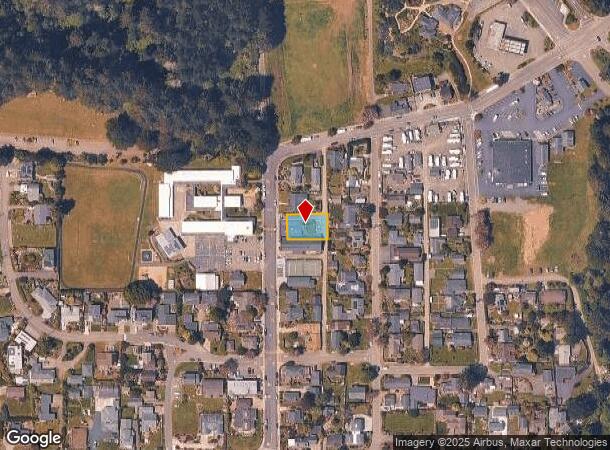 363 Trinity St, Trinidad, CA Parcel Map