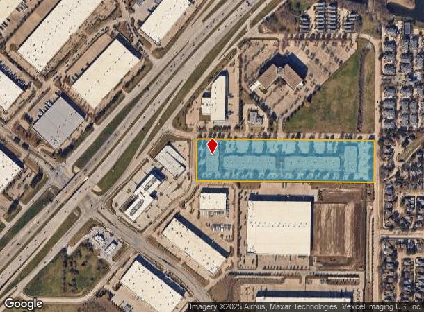  751 Canyon Dr, Coppell, TX Parcel Map