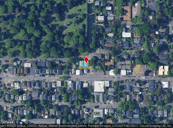  2526 Se Morrison St, Portland, OR Parcel Map