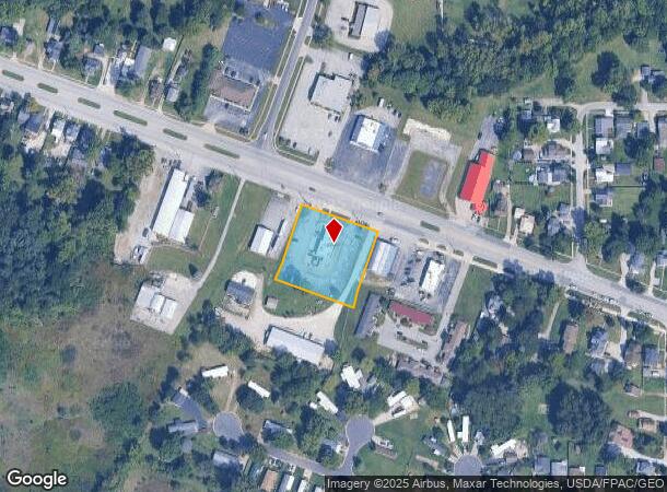  711 W Main St, Bellevue, OH Parcel Map