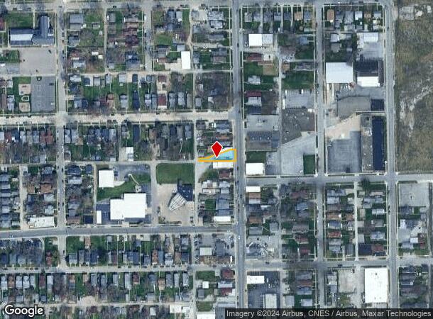  1643 N Wells St, Fort Wayne, IN Parcel Map