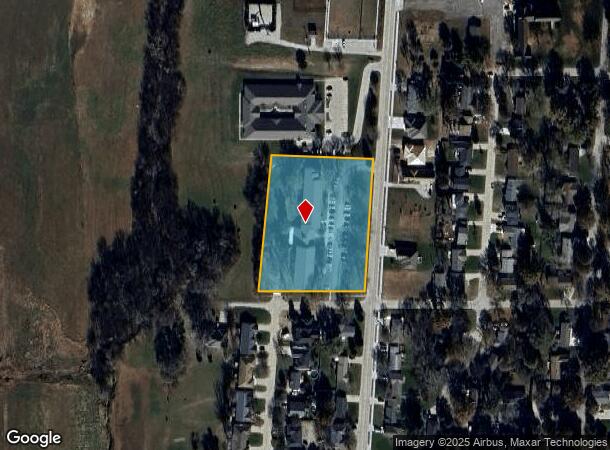  1229 N Hackberry St, Wahoo, NE Parcel Map