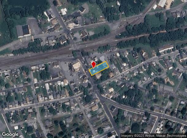 121 S Main St, Alburtis, PA Parcel Map