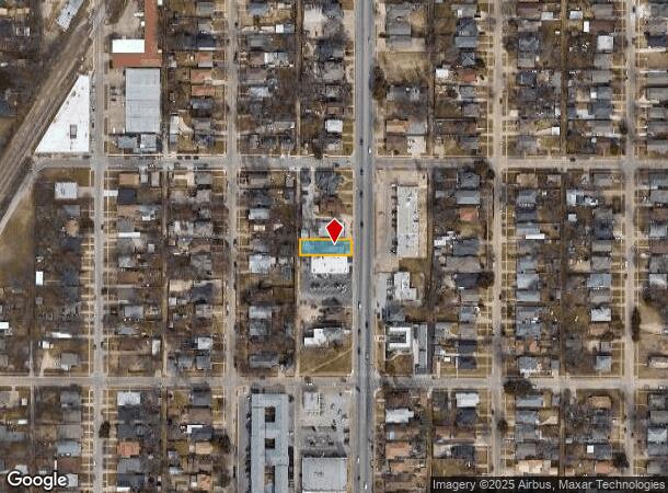 2816 Hemphill St, Fort Worth, TX Parcel Map