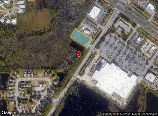  136 Alf Coleman Rd, Panama City Beach, FL Parcel Map