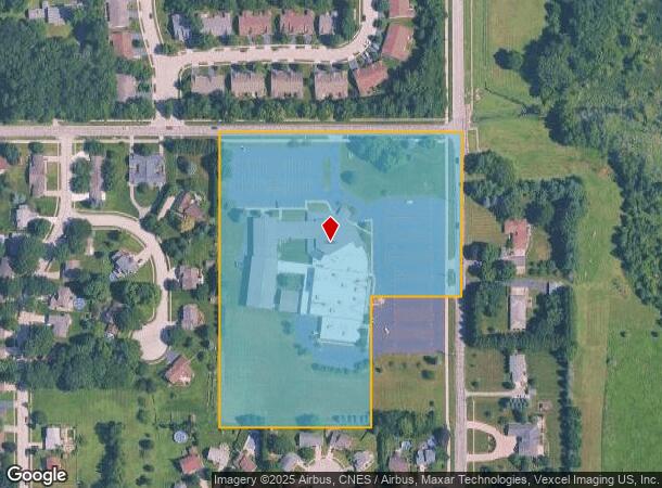 2702 Glendale Blvd, Valparaiso, IN Parcel Map