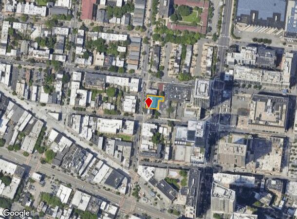  358 Grove St, Jersey City, NJ Parcel Map