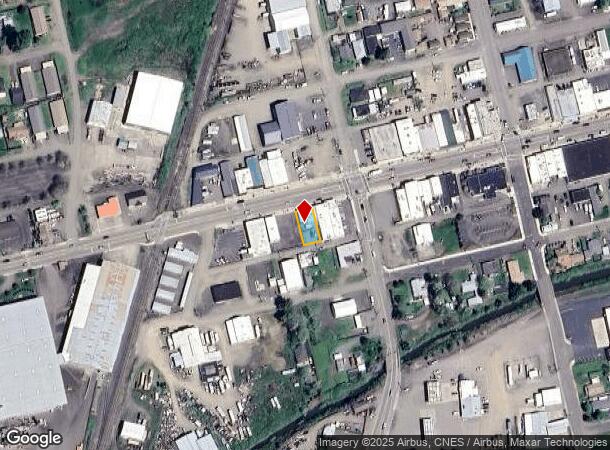 210 W Central Ave, Sutherlin, OR Parcel Map