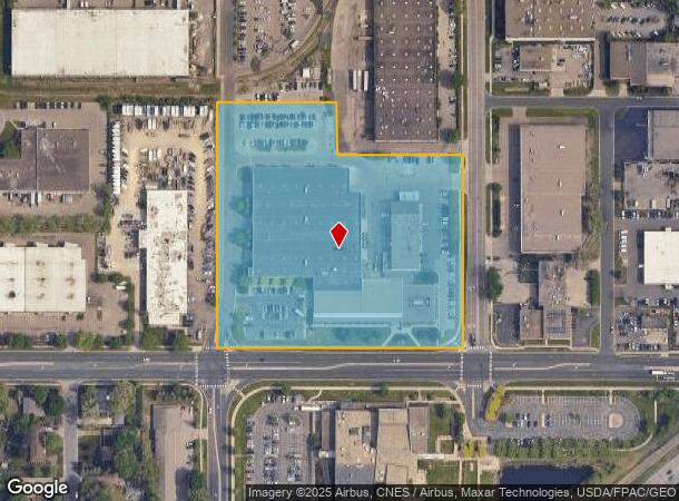 1700 W 98Th St, Minneapolis, MN Parcel Map