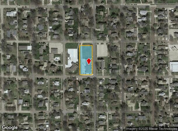  2307 Barada St, Falls City, NE Parcel Map