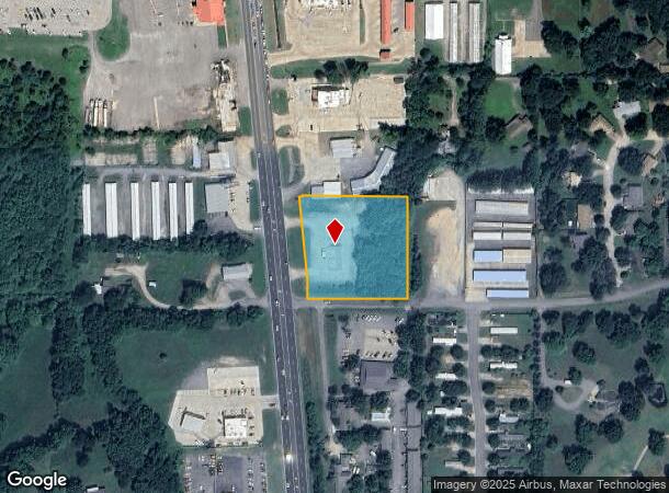 2589 S Muskogee Ave, Tahlequah, OK Parcel Map