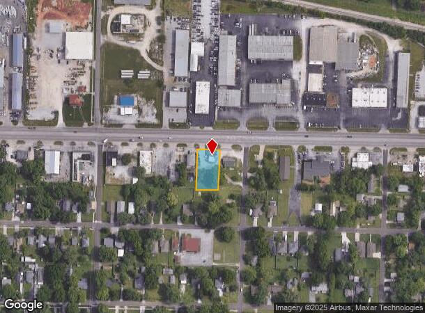  2906 W Chestnut Expy, Springfield, MO Parcel Map