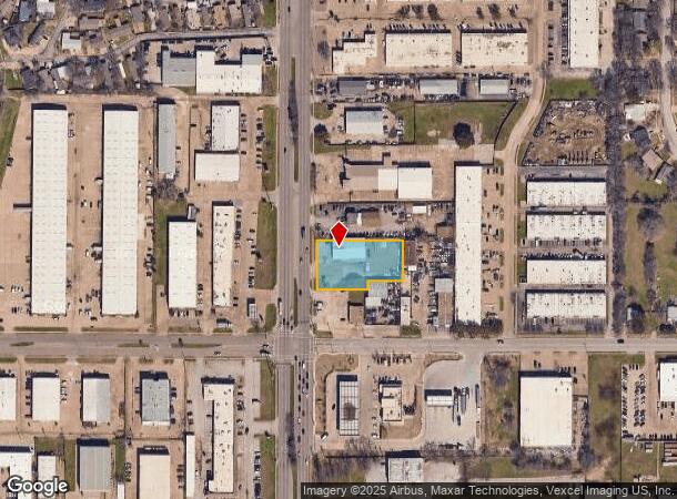 820 N Belt Line Rd, Irving, TX Parcel Map