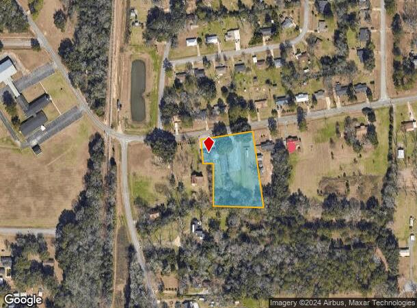  1204 Antioch Rd, Albany, GA Parcel Map