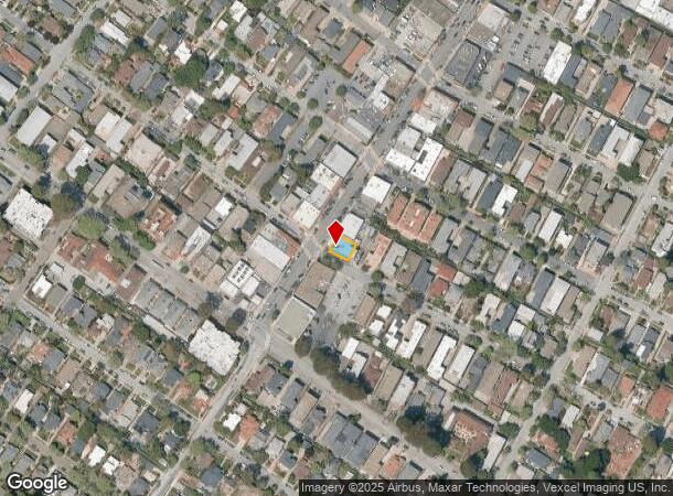 1399 Broadway, Burlingame, CA Parcel Map
