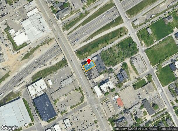  5764 Woodward Ave, Detroit, MI Parcel Map