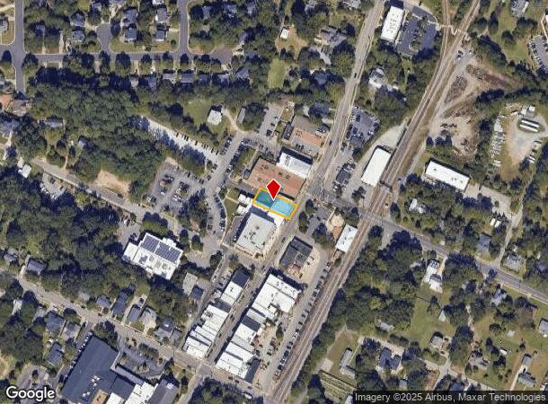 221 N Salem St, Apex, NC Parcel Map