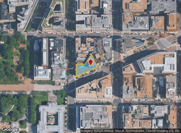  1445 New York Ave Nw, Washington, DC Parcel Map