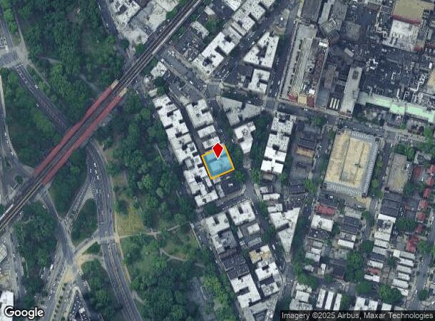 44 E 208Th St, Bronx, NY Parcel Map