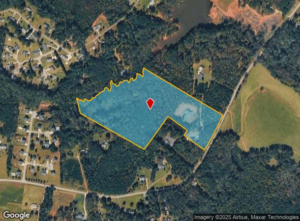  317 Saint Paul Rd, Easley, SC Parcel Map
